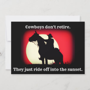 Cowboy, paarden en soennieten kaart