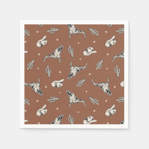 Cowboy Party Napkins   Westerne partij Napkins Servet