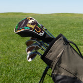 Cowboy Pattern Golfheadcover (Insitu)