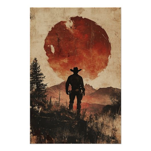 Cowboy Perfect Poster (Voorkant)