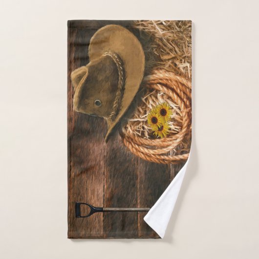 Cowboy Pet Handdoek (Handdoek)