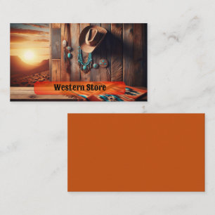Cowboy Pet met zuidwestelijke deken en sieraden Visitekaartje