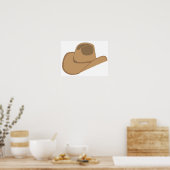 Cowboy Pet Poster (Keuken)