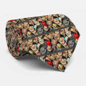 Cowboy-Petten Stropdas (Opgerold)