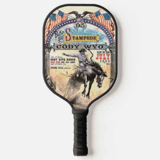 Cowboy Pickleball Paddle (Voorkant)