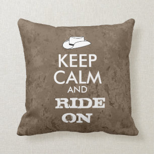 Cowboy Pillow houdt kalm en rijdt op Cowboy Pet Kussen