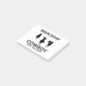 cowboy post-it® notes (Schuin)
