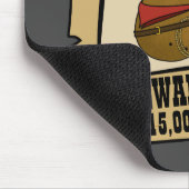 Cowboy Potato Gezocht Poster Muismat (Hoek)