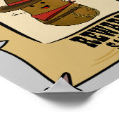 Cowboy Potato Gezochte Poster (Hoek)