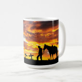 Cowboy Prayer Café Mug (Devant droit)