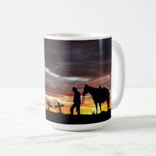 Cowboy Prayer Café Mug