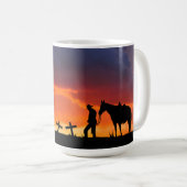 Cowboy Prayer Café Mug (Devant droit)