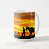 Cowboy Prayer Café Mug (Devant droit)