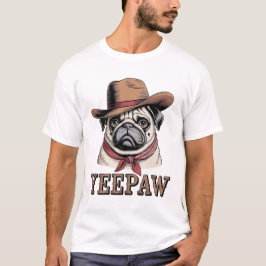 Cowboy Pug T-shirt