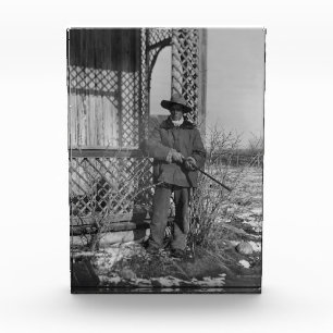 Cowboy Rancher of Canadees Outlaw van de Oude West Fotoblokken
