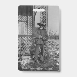 Cowboy Rancher of Canadese Outlaw van de Wilde Wes Badge