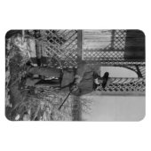 Cowboy Rancher of Canadese Outlaw van het Oude Wes Magneet (Horizontaal)