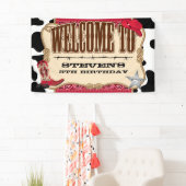 Cowboy, Red Birthday, Welkom Spandoek (Insitu)