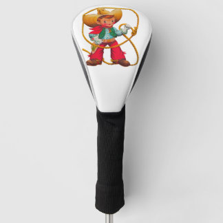 Cowboy Retro Boy Child Cute Western Golfheadcover