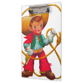 Cowboy Retro Boy Child Cute Western Klembord (Links)