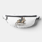 Cowboy Riding Easter Bunny Western Howdy Easter Fu (Poser)