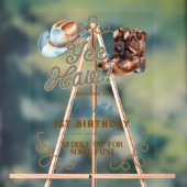 Cowboy Rodeo 1st Birthday Welcome (Neutre)