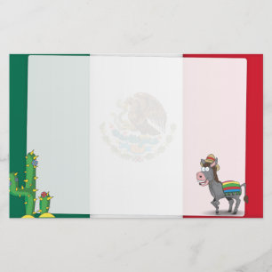 Cowboy Rodeo Paard Briefpapier