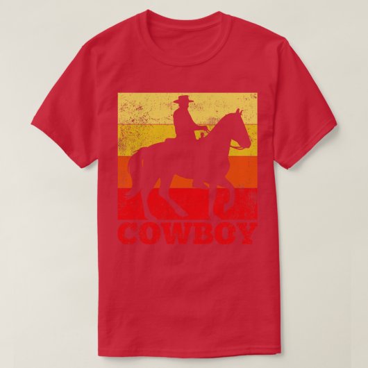 Cowboy Rodeo Western 2 T-shirt (Design voorkant)