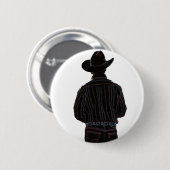 cowboy ronde button 5,7 cm (Voorkant /achterkant)