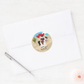 Cowboy Ronde Sticker (Envelop)