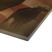 Cowboy Rustic Rodeo Snijplank (Hoek)