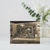 Cowboy Saloon Briefkaart (Staand voorkant)