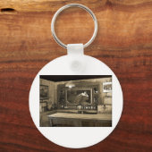 Cowboy Saloon Sleutelhanger (Voorkant)