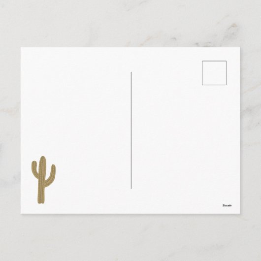 Cowboy Santa Claus Christmas Feestdagenkaart (Achterkant)