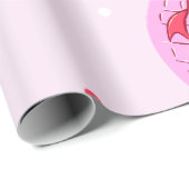 Cowboy Santa Holiday Fun Cadeaupapier (Rol Hoek)