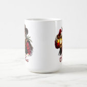 Cowboy Santa Lantern Light Koffiemok (Center)