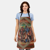 Cowboy schort (Gedragen)