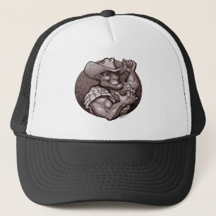 Cowboy Sepia Trucker Pet