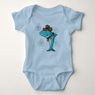 Cowboy Shark Romper