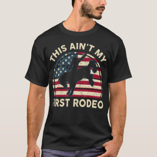 Cowboy-Shirt Aint mijn eerste rodeo Funny Western T-shirt