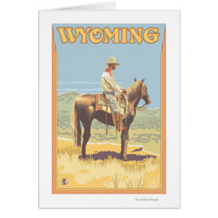Cowboy (Side View) Wyoming