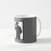 Cowboy Silhouette Café Mug (Devant droit)