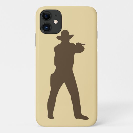 Cowboy Silhouette Case-Mate iPhone Case (Achterkant)