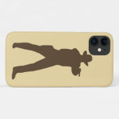 Cowboy Silhouette Case-Mate iPhone Case (Achterkant (horizontaal))