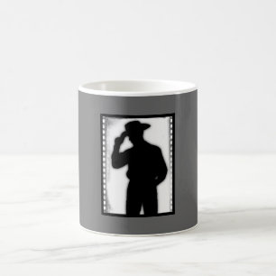 Cowboy Silhouette Coffee Mok