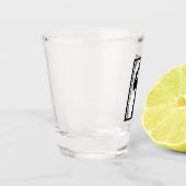 Cowboy Silhouette Shot Glass Shot Glas (Links)