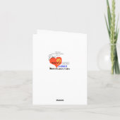 Cowboy Silhouette Wenskaart Kaart (Achterkant)