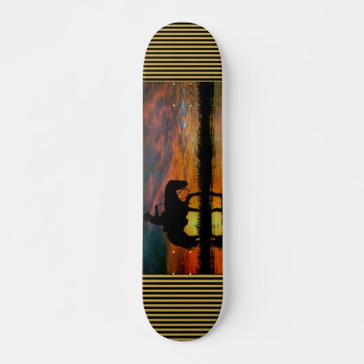 Cowboy Skateboard (Voorkant)