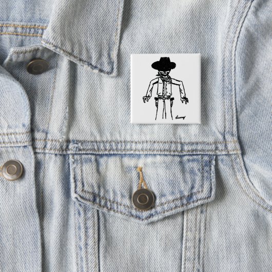 Cowboy Sketch Button (In situ)