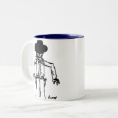 Cowboy Sketch Mug (Devant gauche)